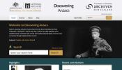 Discovering Anzacs Website